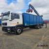 1 X 2017 MAN TGM 25.280 TRUCK WITH 2024 HIAB 10500XG CRANE AND GRAB STOCK NR: 1781 - 4