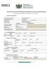 MOVEMENT APPLICATION FORM