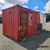 1 X 6M SHIPPING CONTAINER WITH DOORS AND WINDOWS STOCK NR: 1796 - 4