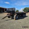 1 X TOP TRAILER DOUBLE AXLE DRAWBAR TRAILER STOCK NR: 1800 - 6