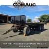 1 X TOP TRAILER DOUBLE AXLE DRAWBAR TRAILER STOCK NR: 1800