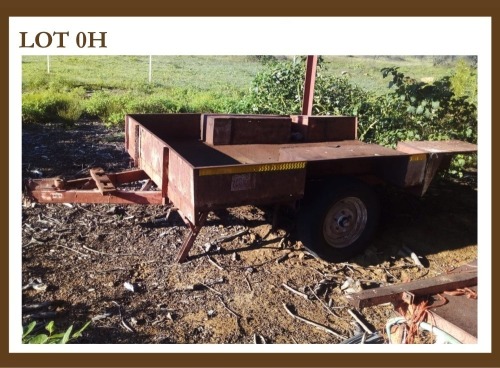 1 X Farm Trailer - W. Nel