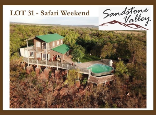 1 X Safari Weekend Getaway - York Safaris / Sandstone Valley