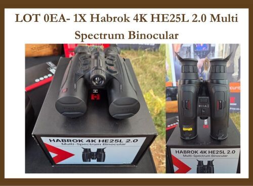 1X Habrok4 K HE25L 2.0 Multi Spectrum Binocular LECACY TERMALS
