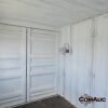 1 X 6M SHIPPING CONTAINER WITH DOOR AND WINDOWS AND ELECTRICITY STOCK NR: 1587 - 2