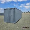 1 X 6M SHIPPING CONTAINER WITH DOOR AND WINDOWS AND ELECTRICITY STOCK NR: 1587 - 4