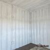1 X 6M SHIPPING CONTAINER WITH DOOR AND WINDOWS AND ELECTRICITY STOCK NR: 1587 - 7