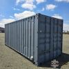 1 X 6M SHIPPING CONTAINER WITH DOOR AND WINDOWS AND ELECTRICITY STOCK NR: 1587 - 9