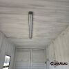1 X 6M SHIPPING CONTAINER WITH DOOR AND WINDOWS AND ELECTRICITY STOCK NR: 1587 - 12