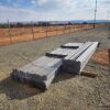 1 X NEW STEEL STRUCTURE
10x25x3,3
12 columns 140x70 IPE
12 Rafters 140x70 IPE
40 off 5mx125x50 galv lipped channels
All structural nuts and bolts include
Detailed erecting drawings
**TO BE ASSEMBLED STOCK NR: 1421 - 4