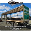 1 X 2015 SA TRUCK BODIES DOUBLE AXLE TAUTLINER TRAILER STOCK NR: 1983