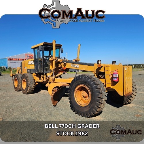 1 X BELL 770CH GRADER STOCK NR: 1982