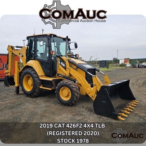 1 X 2019 CAT 426F2 4X4 TLB (REGISTERED 2020) STOCK NR: 1978