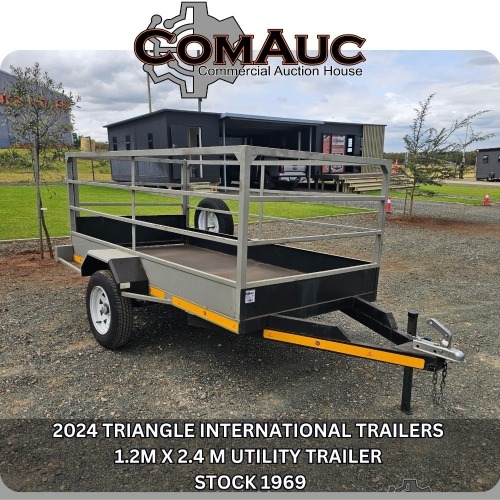 1 X 2024 TRIANGLE INTERNATIONAL TRAILERS 1.2M X 2.4 M UTILITY TRAILER STOCK NR: 1969