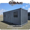 1 X 6M SHIPPING CONTAINER WITH DOOR AND WINDOWS AND ELECTRICITY STOCK NR: 1587
