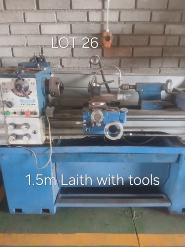 1 X 1.5M LAITH 220V WITH TOOLS Fanie Grobler