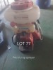 1 X PETROL CROP SPRAYERS Fanie Grobler