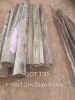 1 X 1.2M GUM POLES X 75MM Fanie Grobler