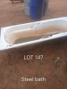 1 X 1 STEEL BATH Fanie Grobler
