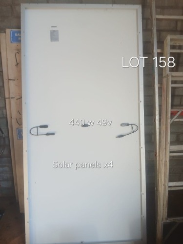 1 X SOLAR PANELS 440W 49V Fanie Grobler