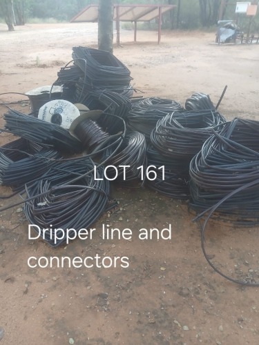 1 X DRIP LINE CONNECTORS DRIP PIPES 600MM SPACING (1 Ha) Fanie Grobler