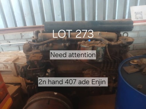 1 X SECOND HAND 407 ADE ENGINE Fanie Grobler