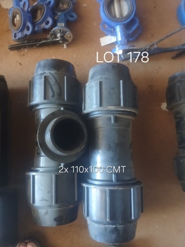 1 X COMPRESSION TEES 90X90MM 4 COMPRESSION TEES 1 110X90MM 1 COMPRESSION TEES110MM 4 COMP TEEES 90X75 2 Fanie Grobler