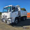 1 X 2014 NISSAN UD 6X4 TIPPER TRUCK , NEW BIN , HYDRAULICS AND PTO STOCK NR: 1990 - 4