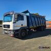 1 X 2017 MAN TGM 25.280 TRUCK WITH 2022 HIAB 10000XG CRANE AND GRAB STOCK NR: 1991 - 6
