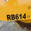 1 X 2015 RONDEBULT RB614 ROLLER STOCK NR: 1747 - 7