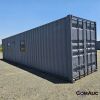 1 X 12M SHIPPING CONTAINER WITH 2 OFFICES AND STORE ROOM STOCK NR: 1690 - 3