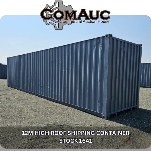 1 X 12M HIGH ROOF SHIPPING CONTAINER STOCK NR: 1641