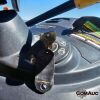 1 X JOHN DEERE D100 RIDE ON LAWNMOWER STOCK NR: 2002 - 8