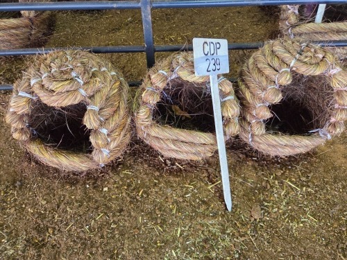 3 X SMALL NEST TIEGERPOORT (Per animal to take the lot)