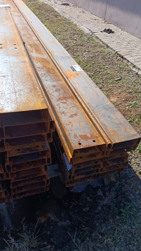 1 X lipchannel 225mm x75mm 2mm dik Vanderbijlpark
