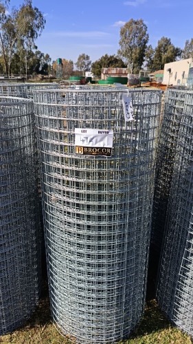1 X 11mx1.3m Mesh 50mmx50mm gat 3mm dik