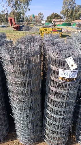 1 X 56mx1.2m Mesh 100mmx100mm gat