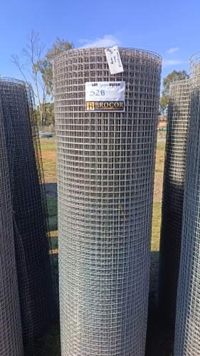1 X 62mx1.8m Mesh 25mmx25mm gat