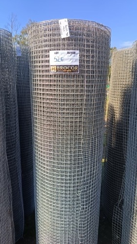 1 X 28mx1.8m Mesh 25mmx25mm gat