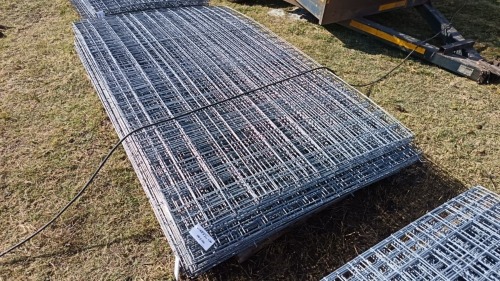 1 X 1.2mx2m Galvansied welded mesh 1.2mx2m 100mmx100mm gat 4mm dik