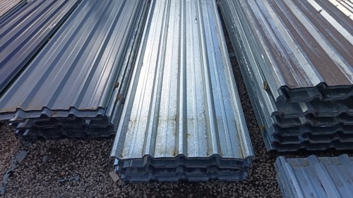 1 X 3.2m Galvanised Widespan 0.5mm dik