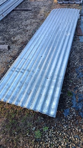 1 X 3m Corrigated Galvanised 0.8mm dik