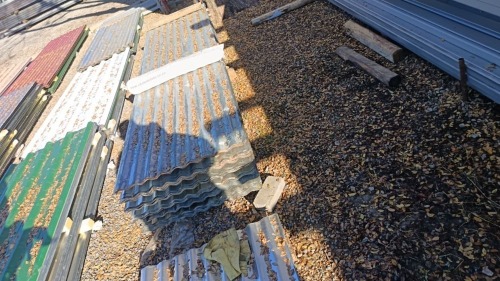 1 X 3m Corrigated galvanised 0.3mm dik