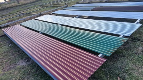 1 X 7mx9m flat roof steel structure no zinc height 3m Vanderbijlpark