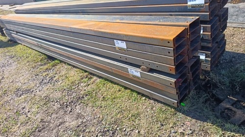 1 X 6m lipchannel 200mmx75mm 2.5mm dik Vanderbijlpark