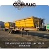 1 X 2021 AFRIT 25M3 SIDE TIPPER LINK TRAILER STOCK NR: 2026