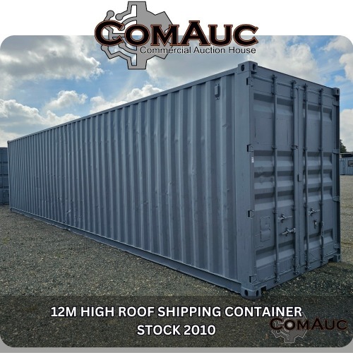 1 X 12M HIGH ROOF SHIPPING CONTAINER STOCK NR: 2010