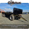 1 X TOP TRAILER DOUBLE AXLE DRAWBAR TRAILER STOCK NR: 1800