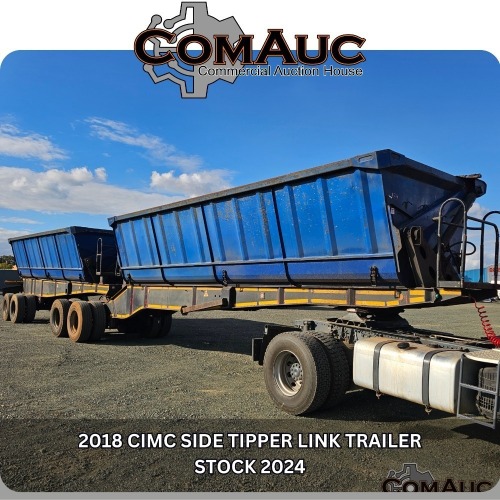 1 X 2018 CIMC SIDE TIPPER LINK STOCK NR: 2024