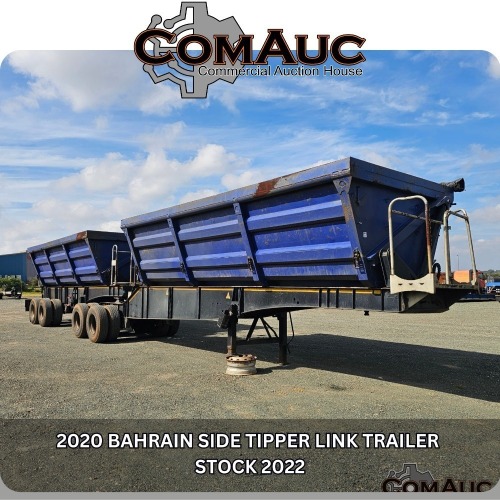 1 X 2020 BAHRAIN SIDE TIPPER LINK TRAILER STOCK NR: 2022